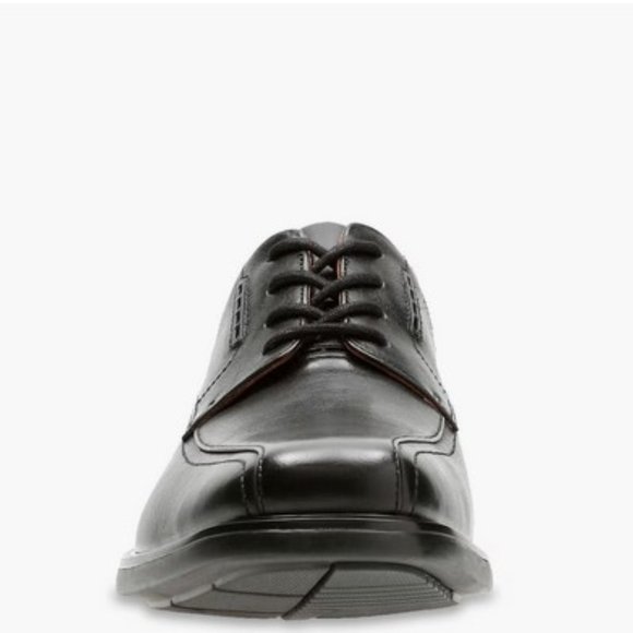 Clarks Men\'s UnKenneth Way black leather Derby Shoe main image 11